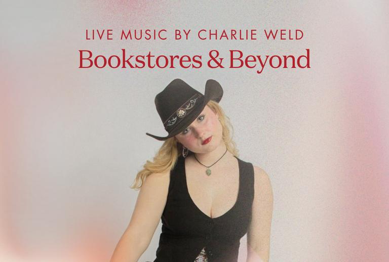 A girl in a cowboy hat.