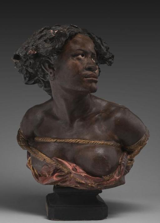 Jean-Baptiste Carpeaux’s 1868 sculpture Why Born Enslaved!