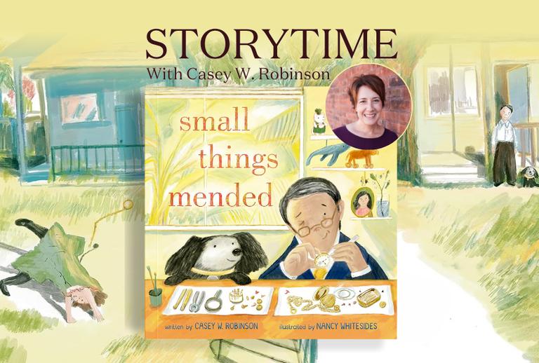 Book cover of "Small Things Mended."